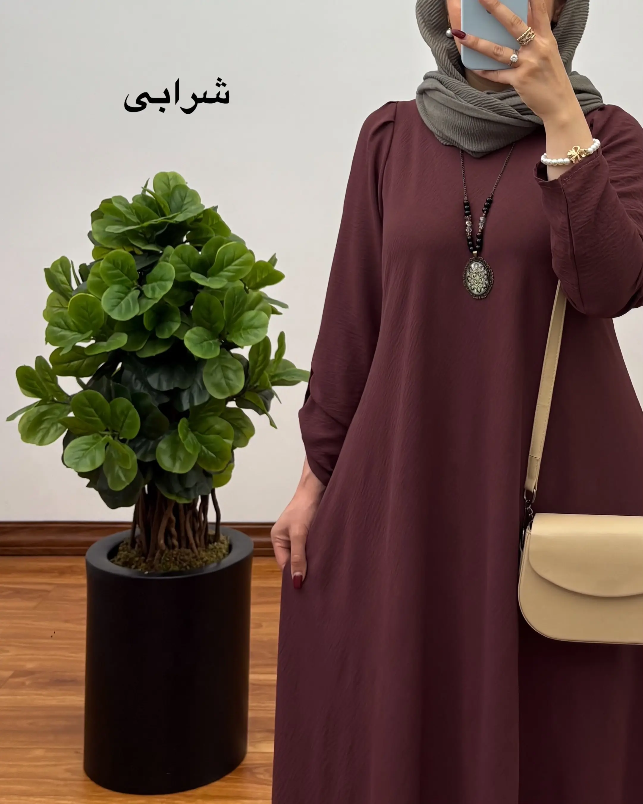 پیراهن مانتویی ایتالیایی نوردخت 3